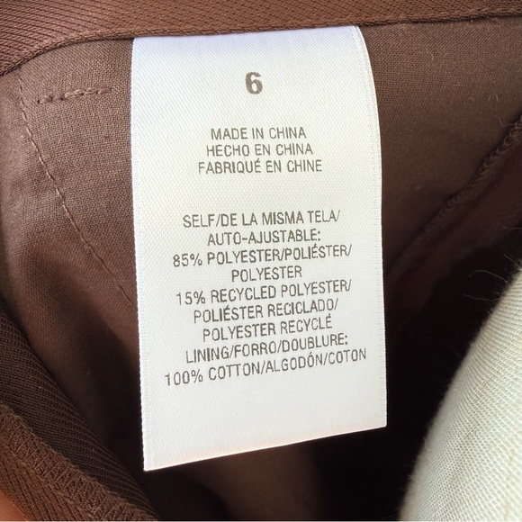 NWOT 🤎 Favorite Daughter “The Favorite” Satin Wide Leg Pants – Brown - Picture 13 of 14